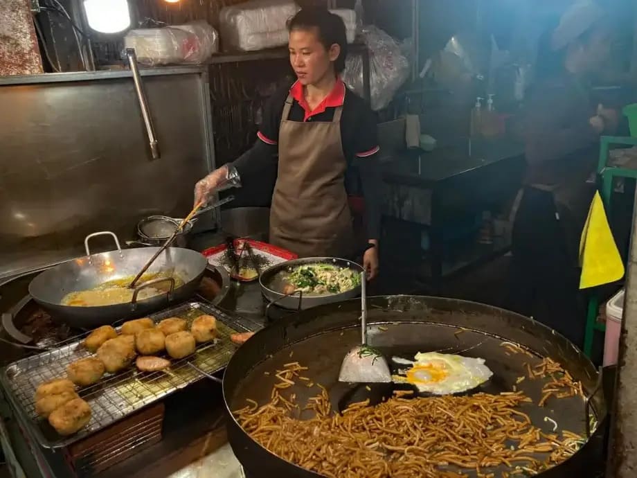 Show de Street Food au Wok